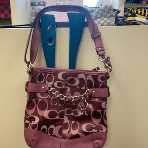 Coach Dusty Rose NWT Shoulder Bag